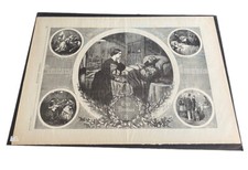 Thomas Nast Engraving Our Heroines April 9, 1864 Harper’s Weekly picture