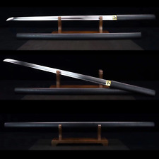 Full Black Saya Japanese samurai Ninja sword 1095 High Carbon Steel Katana Sharp picture