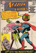 Action Comics #335 (Mar 1966) Superman Brainiac Lex Luthor Supergirl picture