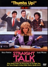 Straight Talk (1992) dvd disc-only Dolly Parton, James Woods, Griffin Dunne, Mic picture