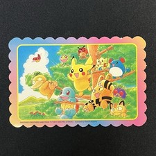 Keiko Fukuyama Pokemon Postcard Magazine Limited Pikachu Tankentai Retro Rare picture