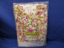 NOS Springmaid Floral Towel Set Bath Wash Cloth Hand Towels 100% Cotton Sealed picture