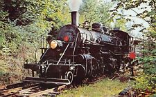 Snoqualmie Falls WA Puget Sound Railroad Museum Train Locomotive Postcard C54 picture