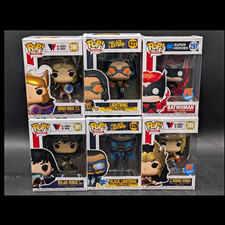 Funko Pop Heroes DC Comics Mixed Lot 6 Boxed Vinyl Wonder Woman PX Previews picture
