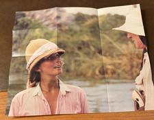 1981 Fleer Here's Bo  Poster Insert #5 Bo / John Derek Ex picture