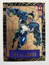 1994 Fleer Spider-Man Gold Web 1 of 6 Venom Jumbo Pack Exclusive Foil picture