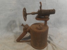 Antique 1920s P. Wall Mfg. Co. Pittsburgh  Dreadnaught Blow Torch - not tested - picture