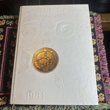 Winston-Salem State University Rams 1981 Vintage HBCU Yearbook North Carolina picture