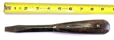 Vintage Heavy Duty Wood Inlaid Screwdriver Carpenter Tool picture