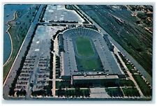 c1950's Soldiers Field Mammoth U Shaped Stadium Chicago Illinois IL Postcard picture