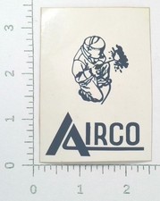 Vintage AIRCO Welding Equipment Welder Logo Advertising Sticker Decal picture