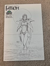 Michael Turner's Fathom #0 Wizard World LA Exclusive Sketch Variant (2005) Aspen picture