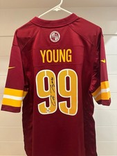Chase Young Signed Washington Commanders #99 Nike Jersey – Prime Time COA, picture
