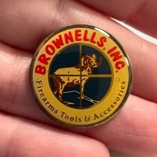Vintage Brownells Inc Firearms Tools & Accessories Lapel Pin picture