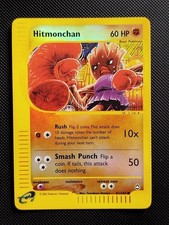 (VLP) Hitmonchan 33/147 2002 Aquapolis Reverse Holo Pokemon Card Tomokazu Komiya picture
