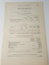 1902 RR document CORNING & PAINTED POST STREET RAILWAY electric streetcar NY  picture