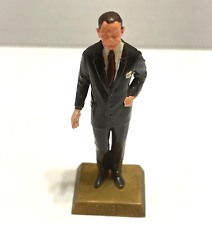 Vintage RARE HK Lyndon Johnson 36th President 1964 Marx Toys Mini Statue picture
