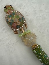 Custom beaded pens. Bling Turtles Gifts. Basket filler. Journal. Collect picture