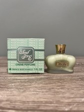New Open Box Vintage Prince Matchabelli Wind Song Creme Perfume Crown Bottle picture