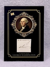 2024 The Bar Pieces Of The Past President George Washington Handwritten Relic picture