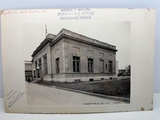 1936 Fayetteville NC Post Office Federal Building Photos Vintage Cars Government picture