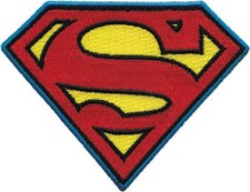 C&D Visionary Application Superman Logo Patch, 3 inches picture