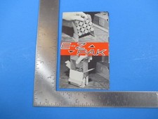Vintage E-Z Pak Mayville Engineering Company Wisconsin Advertisement S4245 picture