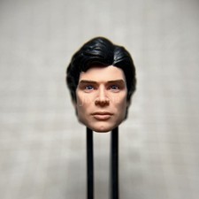Hand Painted 1/18 1/12 1/10 Tom Welling Clark Head Sculpt fit 3.75