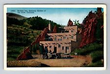 CO-Colorado, Hidden Inn, Gateway Garden, Antique, Vintage Souvenir Postcard picture