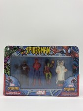 Kurt Adler Marvel Spider-Man Porcelain Ornament Gift Set of 4 Goblin 2004 Sealed picture