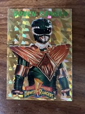 Green Ranger Mighty Morphin Power Rangers Gold Foil Trading Card picture