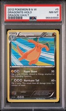 Pokemon TCG Dragon Vault Dragonite Holo Rare #5/20 2012 PSA 8 picture