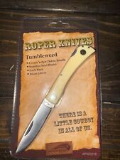 Roper Knife Tumbleweed RP0032YD (American Buffalo) New In Box picture