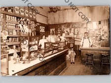 c1910 Interior John Bollihan Store SAN FRANCISCO California CA Advertising RPPC picture