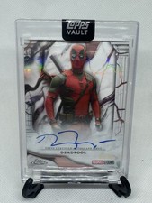 2026 Topps Vault Marvel Deadpool Auto Ryan Reynolds /25 Immortals Rose Gold picture