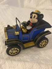 Vintage 1981 Mickey Mouse Metal  Toy Car, Walt Disney Productions Japan picture