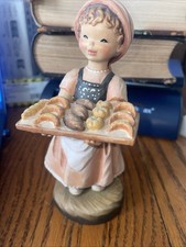 ANRI Juan Ferrandiz PASTRY GIRL Limited Edition 388/1500 Hand Carved Painted 6