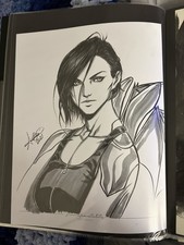 SAGA illustration of Alana by Ariel Diaz 9x12 picture