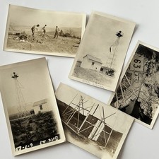 Vintage Snapshot Photograph Set SF-SL Airway, Beacon, Tower View, Airmail Route picture