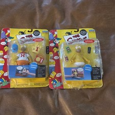 simpsons action figures lot 2 new Homer  picture