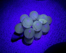 Vintage Lucite Grapes Cluster Seafoam Blue Driftwood Vine MCM 1960s 70s Decor UV picture