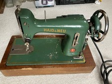 Vintage Haid & Neu German sewing machine picture