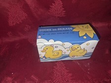 Vintage 1987 Avon Ducks On Parade Three Fragranced Soaps Yellow Animal Kids NOS picture