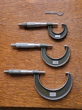 (3) Lufkin Rule Micrometers (0-1