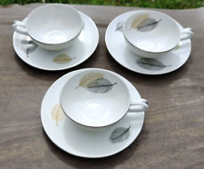 Narumi BARCLAY Coffee Tea Cup And Saucer Set Lot Of 3 Made In Japan picture