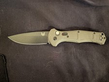 BM Claymore 4300 EDC POCKET KNIFE G10 HANDLE GREEN picture