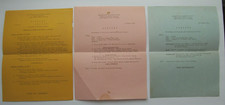 Antiaircraft Artillery School Camp Davis N.C. 1943-44 Concert Announcements (3) picture