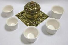 White china Inkwell insert Porcelain inkpot liner choose from 5 X LARGE sizes picture