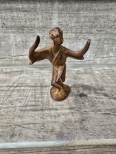 Cast Iron Figure - Dancing Man - Keiten Takahashi - Circa 1950s -Statue -Vintage picture