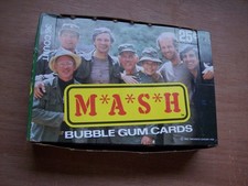 1982 Donruss MASH bubble bum cards Wax Box 35 packs picture